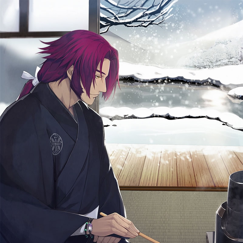 【グッズ-タペストリー】※送料無料※刀剣乱舞-ONLINE- 1周年記念祝画 掛軸 蜻蛉切