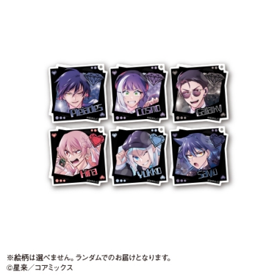 【グッズ-キーホルダー】「ガチ恋粘着獣 ~ネット配信者の彼女になりたくて~」 トレーディングアクリルキーホルダーA【「カラオケの鉄人」コラボ】