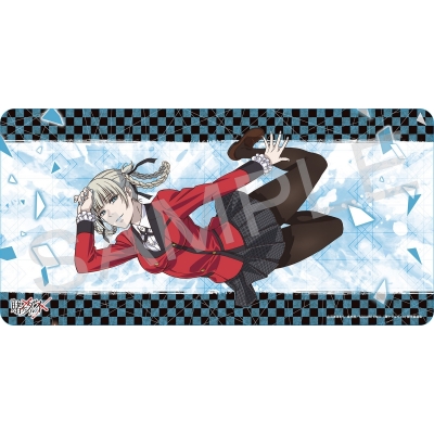 【グッズ-マット】ラバープレイマットコレクション「賭ケグルイ××」 桃喰綺羅莉ver.