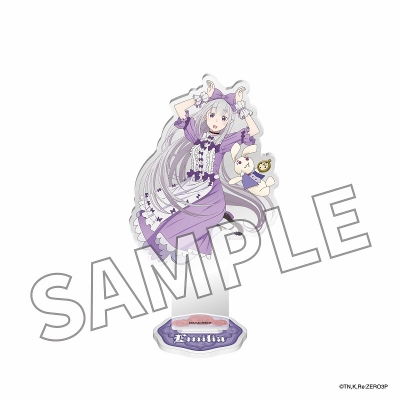 【グッズ-スタンドポップ】Re:ゼロから始める異世界生活 アクリルスタンドフィギュア ハロウィン ver. エミリア