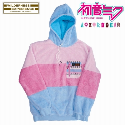 【グッズ-ジャンパー・コート】初音ミク WILDERNESS EXPERIENCE コラボ ボアパーカー M【アクロス】