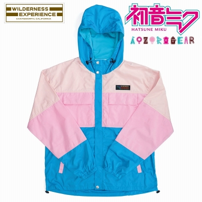 【グッズ-ジャンパー・コート】初音ミク WILDERNESS EXPERIENCE コラボ パッカブルシェルパーカー XL【アクロス】