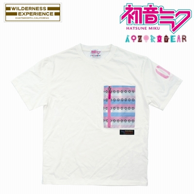 【グッズ-Tシャツ】初音ミク WILDERNESS EXPERIENCE コラボ パッカブルTシャツ XL【アクロス】