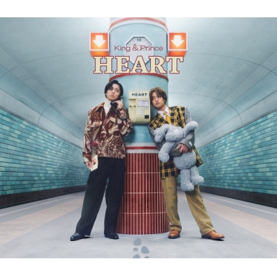 【音楽】King&Prince/HEART【初回限定盤B】CD+DVD