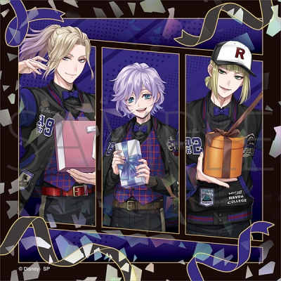 【グッズ-カード】ディズニー ツイステッドワンダーランド ホログラムアクリルカード/5th Anniversary ver. ポムフィオーレ寮