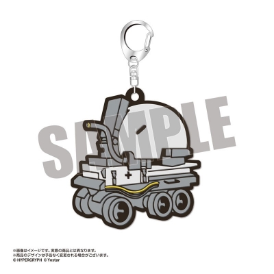 【グッズ-キーホルダー】アークナイツ マスコットラバーキーホルダー Lancet-2