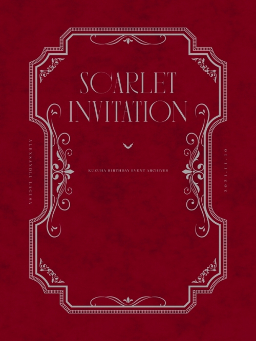 Blu-ray】葛葉/Kuzuha Birthday Event Scarlet Invitation 初回限定 