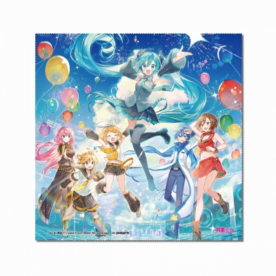 【グッズ-メガネ拭き】ピアプロキャラクターズ 大判グラスクロス