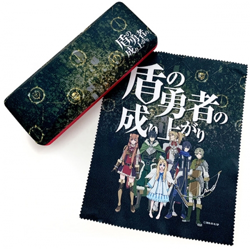 グッズ メガネケース 盾の勇者の成り上がり 眼鏡ケース クロス アニメイト