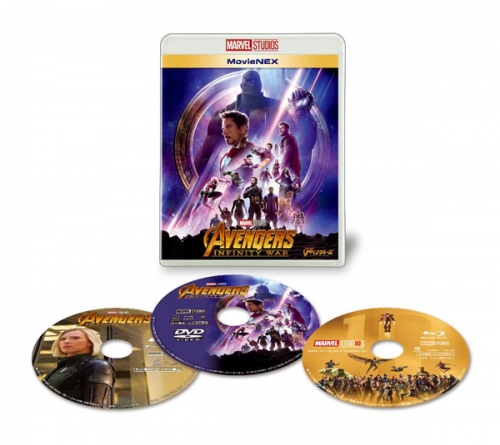 マーベルMCU他 Blu-rayとmovix NEXのセット オマケ付き 味気