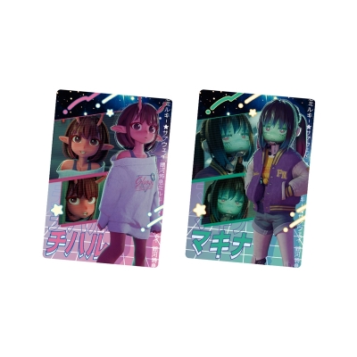 【グッズ-食品】銀河特急 ミルキー☆サブウェイ カードウエハース