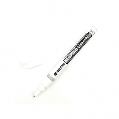 【画材-その他】ネオピコライン ホワイト0.5