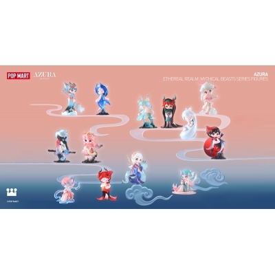 【トレーディングフィギュア】POPMART AZURA Ethereal Realm: Mythical Beasts シリーズ