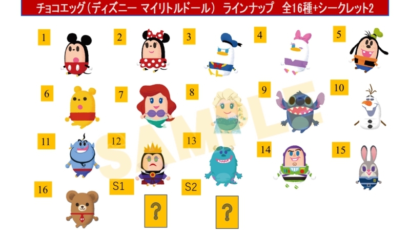 グッズ 食品 ディズニー マイリトルドール チョコエッグ アニメイト