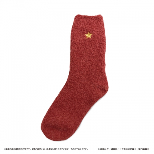 グッズ 靴下 五等分の花嫁 オリジナルルームソックス 五月 メンズサイズ Palude アニメイト