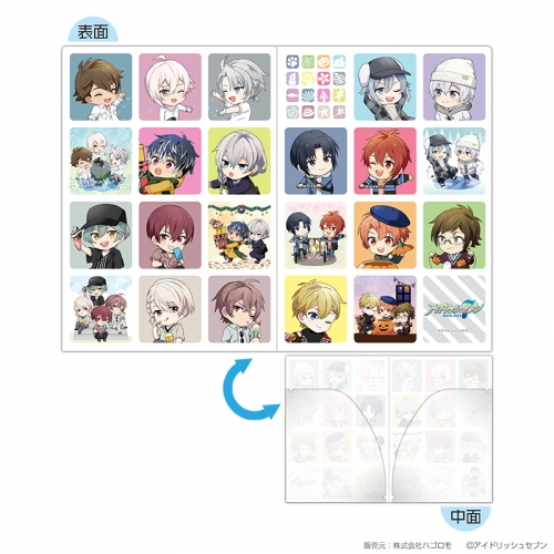グッズ クリアファイル アイドリッシュセブン Wポケット付きミニクリアファイル カレンダーver 再販 アニメイト
