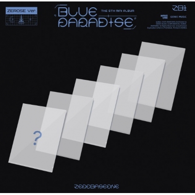 【音楽】ZEROBASEONE ミニ5集_BLUE PARADISE_(ZEROSE Ver.)