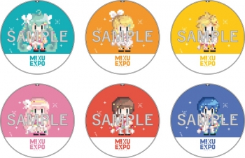 グッズ-バッチ】初音ミク MIKU EXPO TR缶バッジ コンプリートセットB 