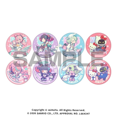 【グッズ-バッジ】ゼンレスゾーンゼロ トレーディングミニ缶バッジ 全8種