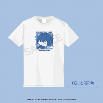 グッズ-Tシャツ】文豪ストレイドッグス Tシャツ S 太宰治 | アニメイト