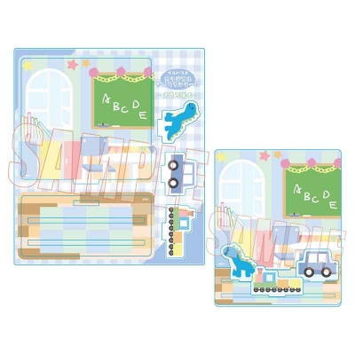 【グッズ-スタンドポップ】オリジナル アクリルシアター ようちえん/あお【再販】