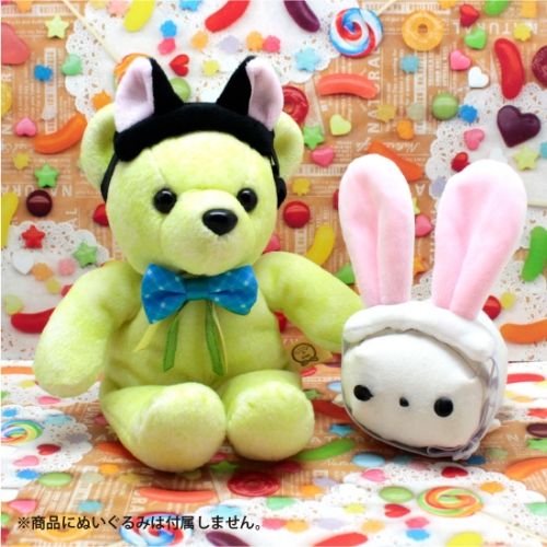 グッズ ヘアバンド ノンキャラオリジナル ぬいのねこ耳 黒 アニメイト