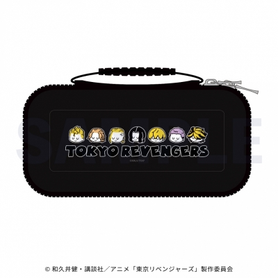 【グッズ-ポーチ】東京リベンジャーズ ゲーム機収納ポーチ大 総柄