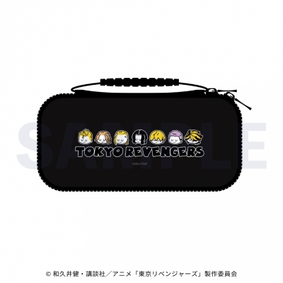 【グッズ-ポーチ】東京リベンジャーズ ゲーム機収納ポーチ小 総柄