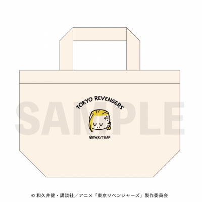 【グッズ-バッグ】東京リベンジャーズ 刺繍ランチトートバッグ 龍宮寺堅