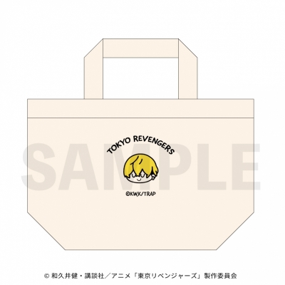 【グッズ-バッグ】東京リベンジャーズ 刺繍ランチトートバッグ 松野千冬