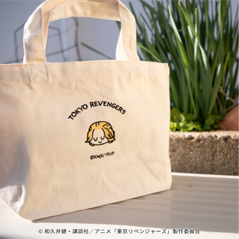 グッズ-バッグ】東京リベンジャーズ 刺繍ランチトートバッグ 羽宮一虎 