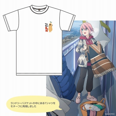 【グッズ-Tシャツ】ゆるキャン△ ツカぽんTシャツ XL【アクロス】