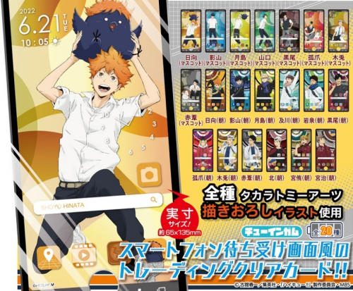 グッズ 食品 ハイキュー スマホライクカード アニメイト