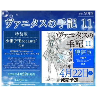 【コミック】ヴァニタスの手記(11) 特装版