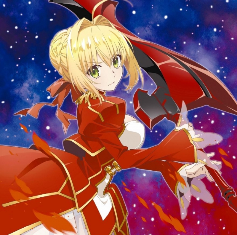 主題歌 Tv Fate Extra Last Encore Op Bright Burning Shout 西川