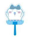【グッズ-うちわ】ちいかわ ダイカットうちわ ハチワレ④の画像