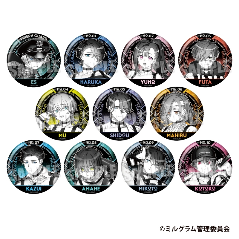 [Good-batch] “MILGRAM -Milgram-” Holo EYE Can Badge