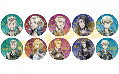 グッズ バッチ Tvアニメ 東京リベンジャーズ カンバッジ ブラインド Pale Tone Series グータッチ Ver アニメイト先行販売 アニメイト