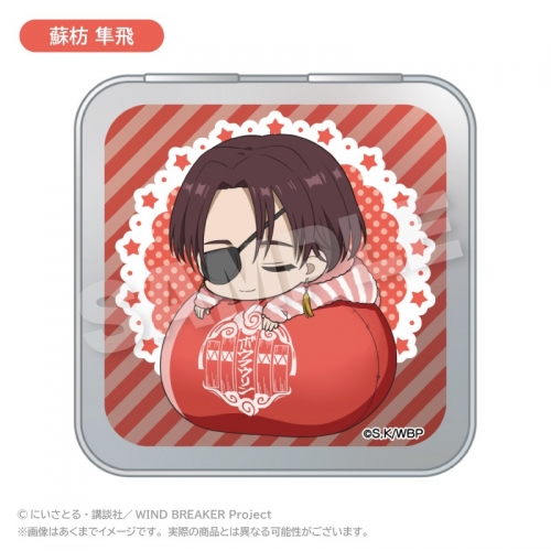 グッズ-小物入れ】WIND BREAKER コレクション缶ケース ふわみんver. 蘇 