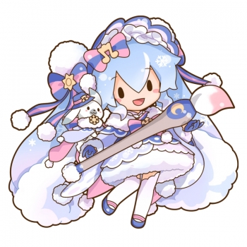 グッズ-ぬいぐるみ】ボーカロイド 初音ミク 雪ミク2023 ふわぷち どで 