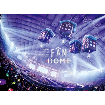 【Blu-ray】timelesz/We're timelesz LIVE TOUR 2025-2026 episode 1 FAM DOME(初回限定盤)