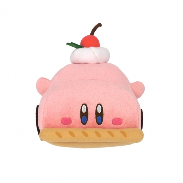 【グッズ-ぬいぐるみ】星のカービィ くるまほおばりケーキ(S)