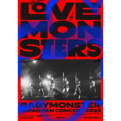 【Blu-ray】BABYMONSTER/BABYMONSTER "LOVE MONSTERS" JAPAN FAN CONCERT 2025 通常盤