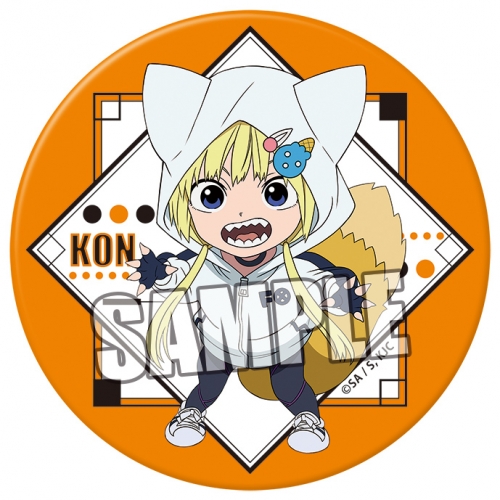 グッズ バッチ 怪物事変 缶バッジ 紺 アニメイト