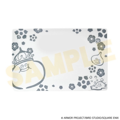 【グッズ-皿】スマイルスライム 和シリーズ 長皿 グレー【再販】