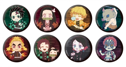 グッズ バッチ 鬼滅の刃 布缶バッジコレクション 第四弾 アニメイト特典付 アニメイト
