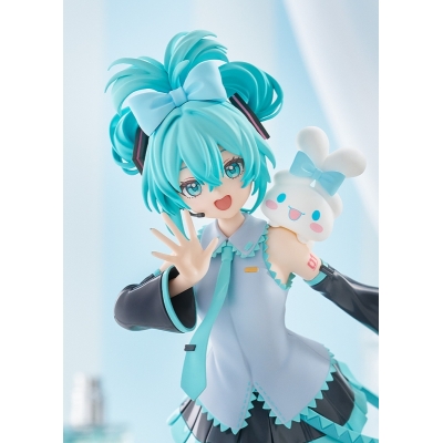 【美少女フィギュア】初音ミク×シナモロール POP UP PARADE 初音ミク シナモロールコラボVer. L size 完成品フィギュア