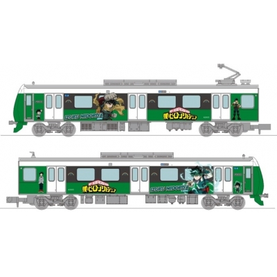 【フィギュア】鉄道コレクション 静岡鉄道A3000形 僕のヒーローアカデミア 緑谷出久 2両セット