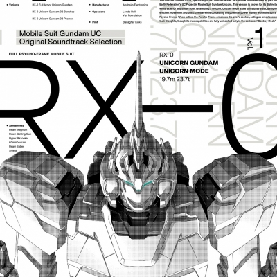 【レコード】OVA 『機動戦士ガンダムUC』オリジナルサウンドトラック セレクション Vol.1