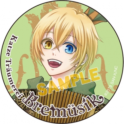 【グッズ-バッチ】音戯の譜 -CHRONICLE- カッツェ・トロイメライ 缶バッチ